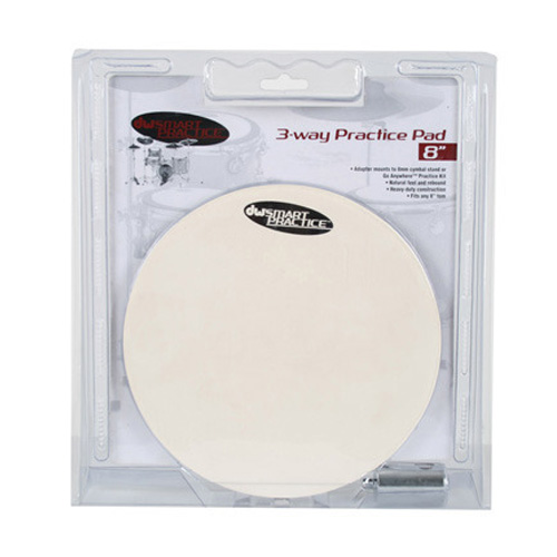 DW Smart Practice™ 3-way 8" Practice Pad